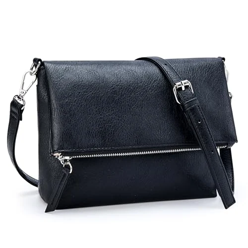 Crossbody Bag, Black, Small