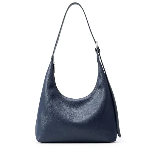 Crescent Bag, Dark Blue, Small